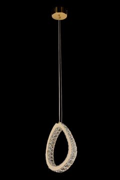 Подвесной светильник LED 30W 3000К/4000К/6000К LE3030/1S GD золото Veronique Leon