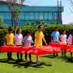 Надувная командная игра "Верхом на креветке 2"