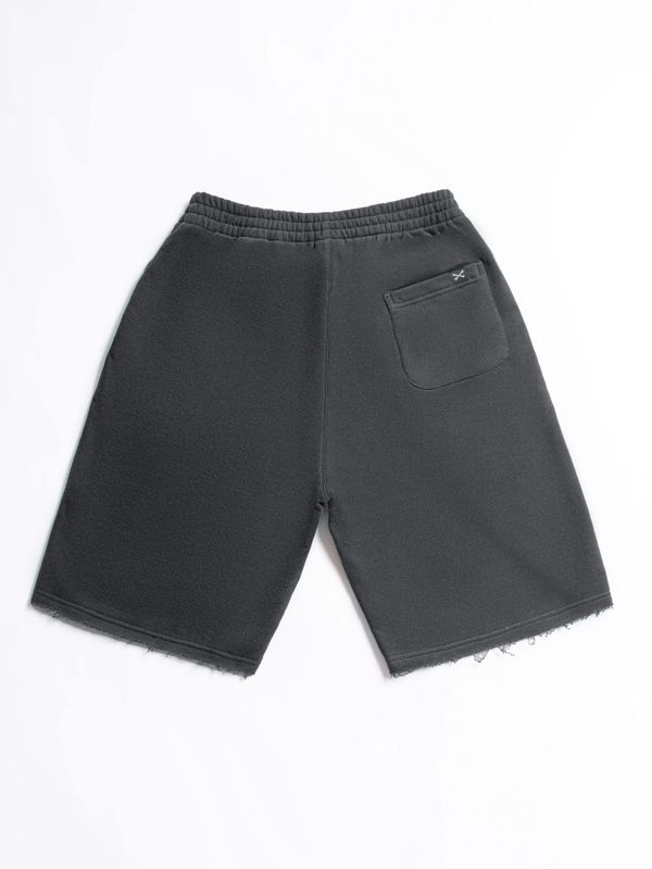 Шорты Logo темно-серые - фото 2