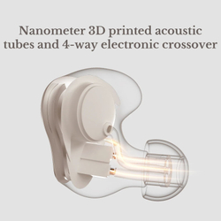 Наушники проводные LETSHUOER Mystic 8, без микрофона, внутриканальные, 4.4 мм