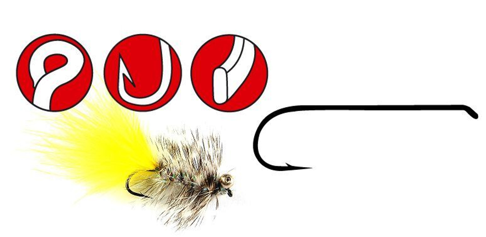 Крючок Gamakatsu Hook F16 Black New Lebel №10