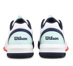 Теннисные кроссовки Wilson Court Glide - white/bay/fiery coral