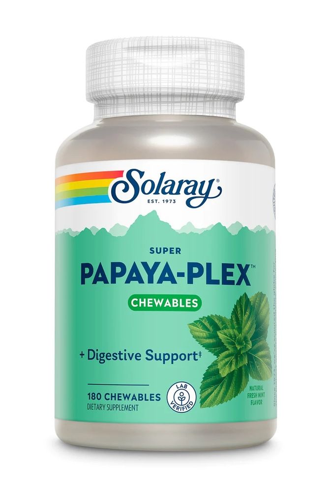 Super Papaya-Plex Enzyme Mint 180 chw