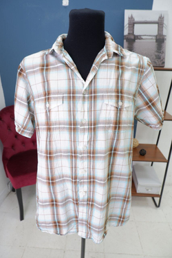 Рубашка Ostin в клетку 48 размер