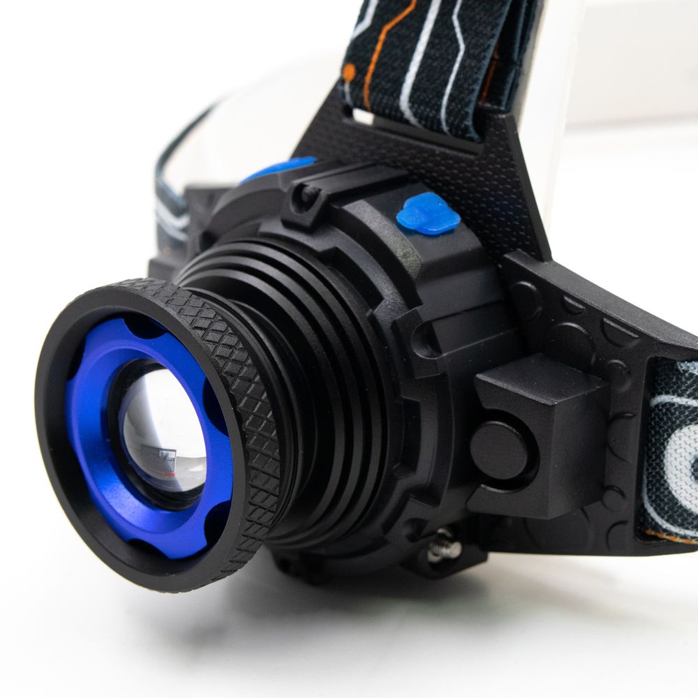 Фонарь налобный &quot;СИБИРСКИЙ СЛЕДОПЫТ-Вольт&quot;, 1L, zoom, аккум.1x800 mAh/120/