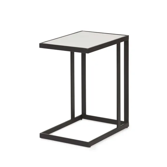 Кофейный стол Osaka Marable 50х35 см, мрамор, сталь