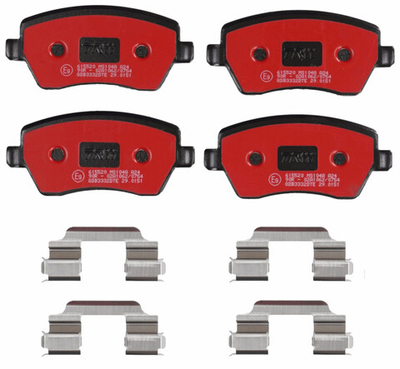 TRW - GDB3332DTE-TRW - Brake Pad Set, disc brake