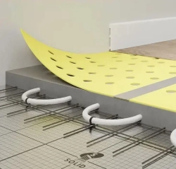 Подложка листовая, 2мм, с отверстиями для теплого пола под ламинат/паркет, 1х0,5м в уп.10м2