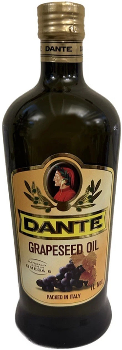 Масло виноградных косточек DANTE, 1 литр, Италия