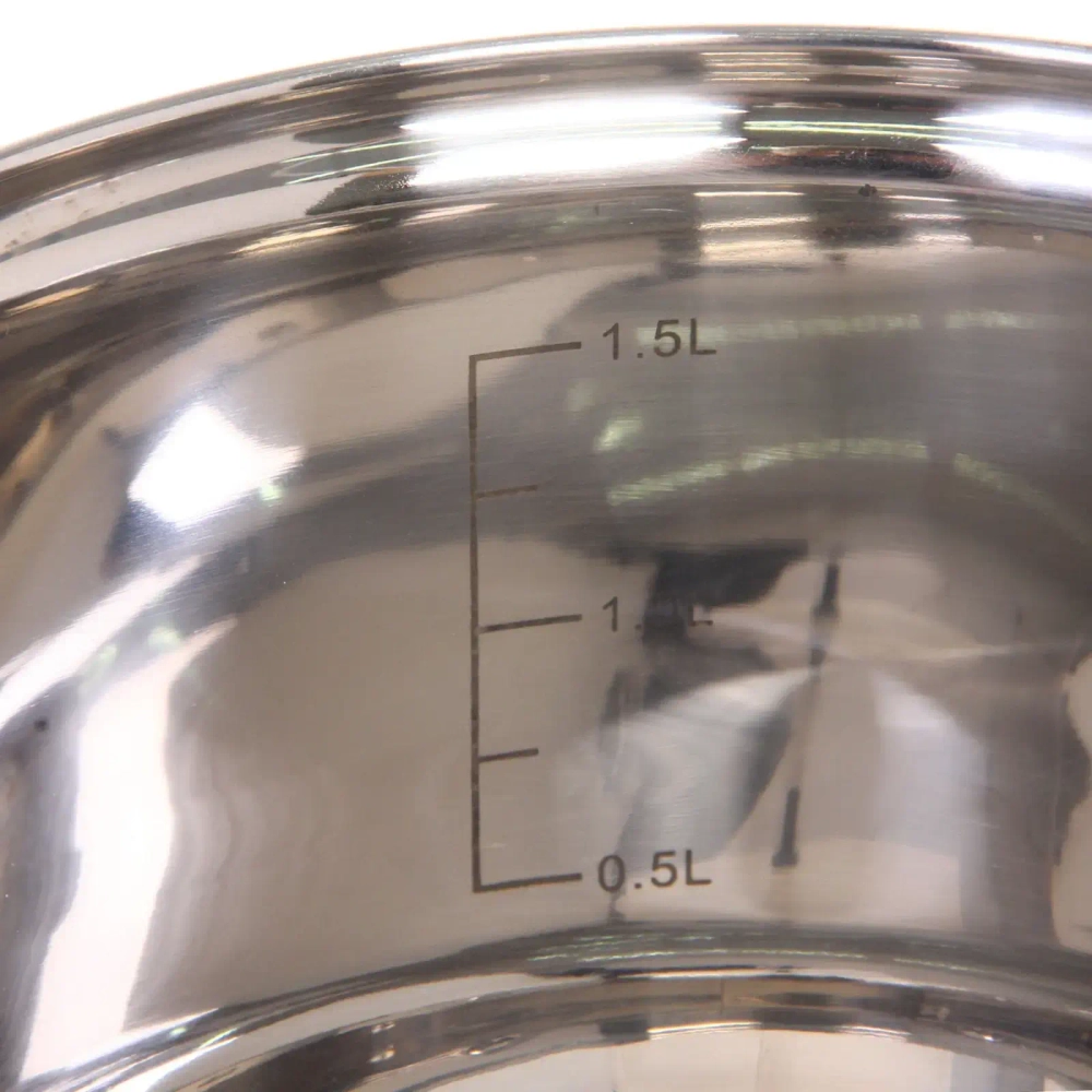 Кастрюля из нержавеющей стали VICALINA 1,9л, индукция, VL-1072