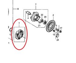 06410-GCR-000. DAMPER SET, WHEEL