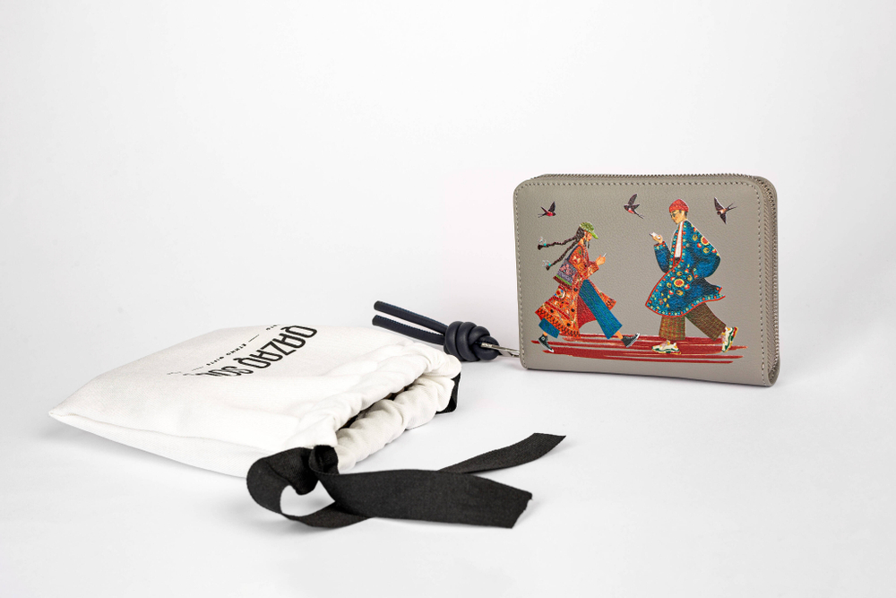 Портмоне Qazaq Soul Asyl натуральная кожа