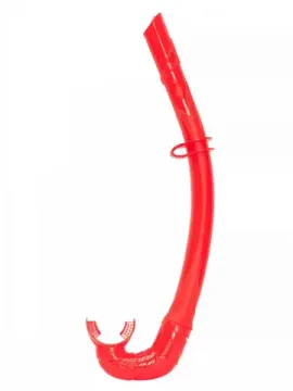 Набор маска+трубка Sargan Калан красный