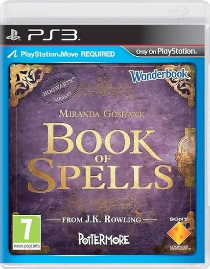 PS3 Wonderbook: Book of Spells (только игра) (только для PS Move) (Б/У, Полностью на русском языке, BCES-01531)