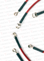 Комплект армированных тормозных шлангов HEL для OTING PALADIN (2023+)