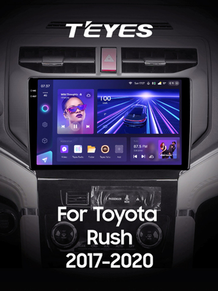 Teyes CC3 2K 9"для Toyota Rush 2017-2020