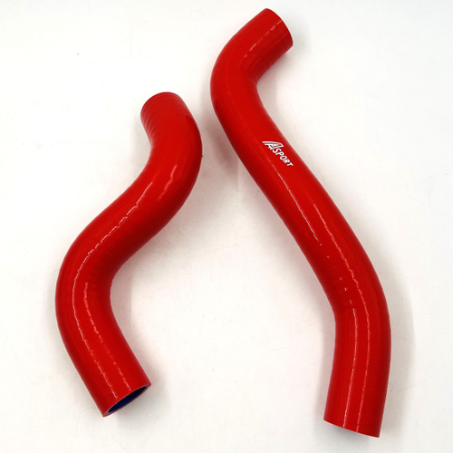 Патрубки радиатора Нива 2123 силикон A-sport 2 шт