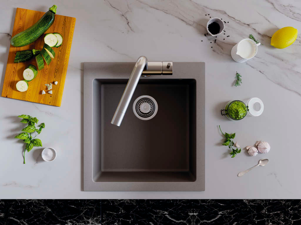 Мойка Omoikiri Bosen 47-GR Tetogranit | Leningrad grey