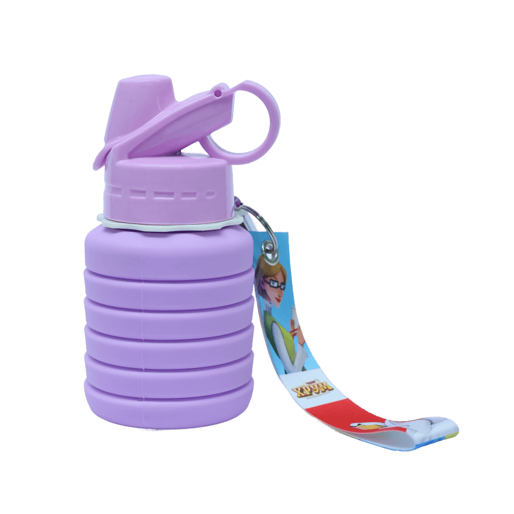 Бутылка для воды складная «Детективное агентство ХРУМ»