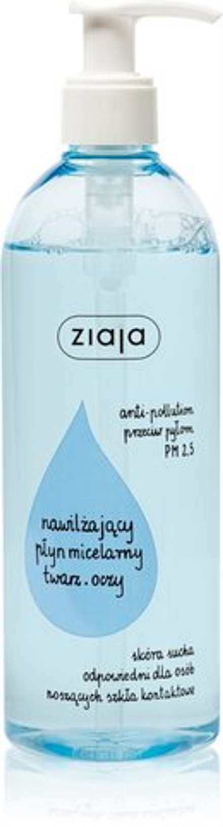 Ziaja De-makijaż - увлажняющая мицеллярная вода /   390  ml  / GTIN 5901887047445