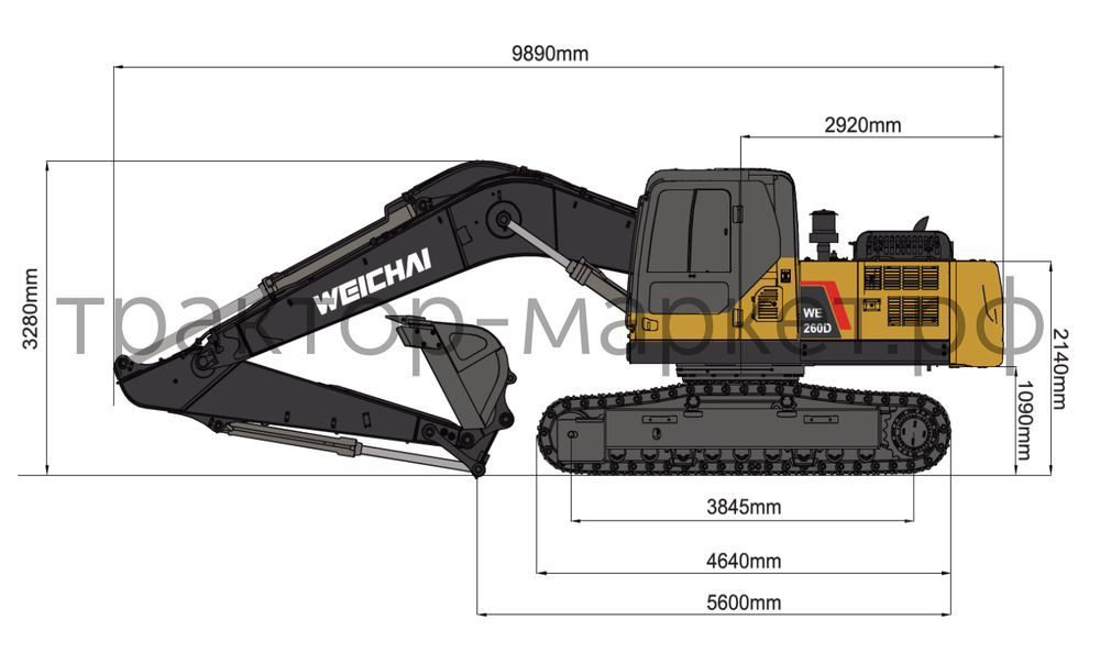 Экскаватор WE260D