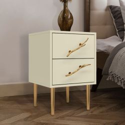 Тумба Арт Колор matte Стайл Голд Серый шелк матовый