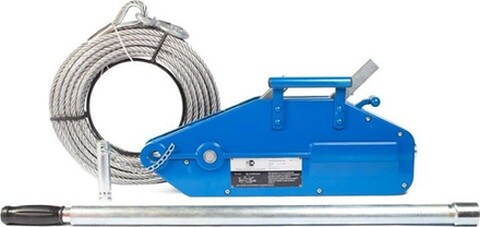 Лебедка рычажная тросовая TOR МТМ 1,6 Г=1,6 т, Д=20 м (11216) 11216