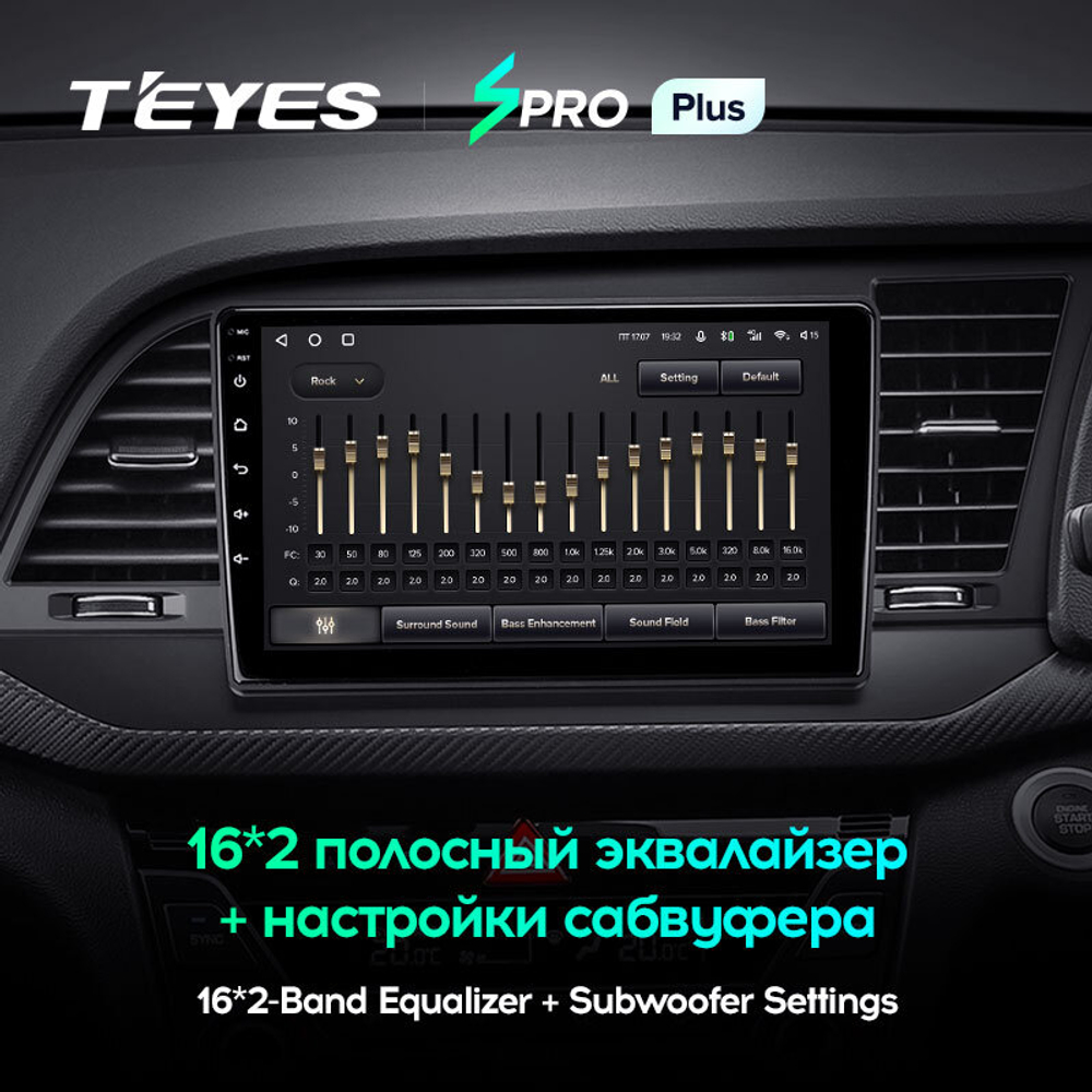 Teyes SPRO Plus 9" для Hyundai Elantra 6 2015-2019 (прав)