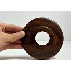 Держатель для бумажных фильтров дрип-пакетов d 11,2 см h2,6 см дерево Barbossa