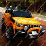 Детский электромобиль  "Jeep Largus" оранжевый