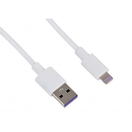 USB кабель Intro CI450 lightning белый 1м