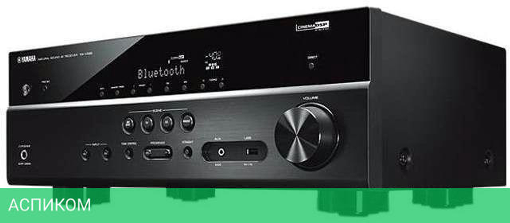 AV-ресивер Yamaha RX-V385 5.1 черный (ARXV385BLF)