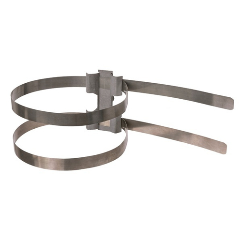 Держатель хомут сдвоенный D80-500 мм для изоляционной штанги, М8, термодиффузия TDM SQ2402-3165