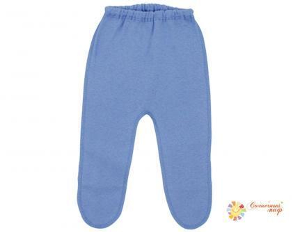 Ползунки короткие на резинке (рибана) для мальчика Размер 18 Рост 56 (Солнечный миф)