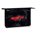 Папка для тетрадей 1 отделение, А4, Först "Red car", 340*245*40мм, пластик, на молнии