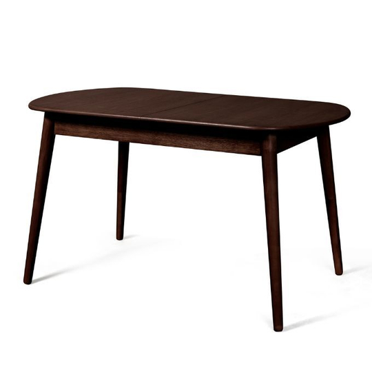 Обеденный стол Эней 130(160)x80 (темный дуб)