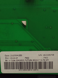 RST703DW кт18 Модуль индикации для стиральной машины Ariston 21025541200 б/у