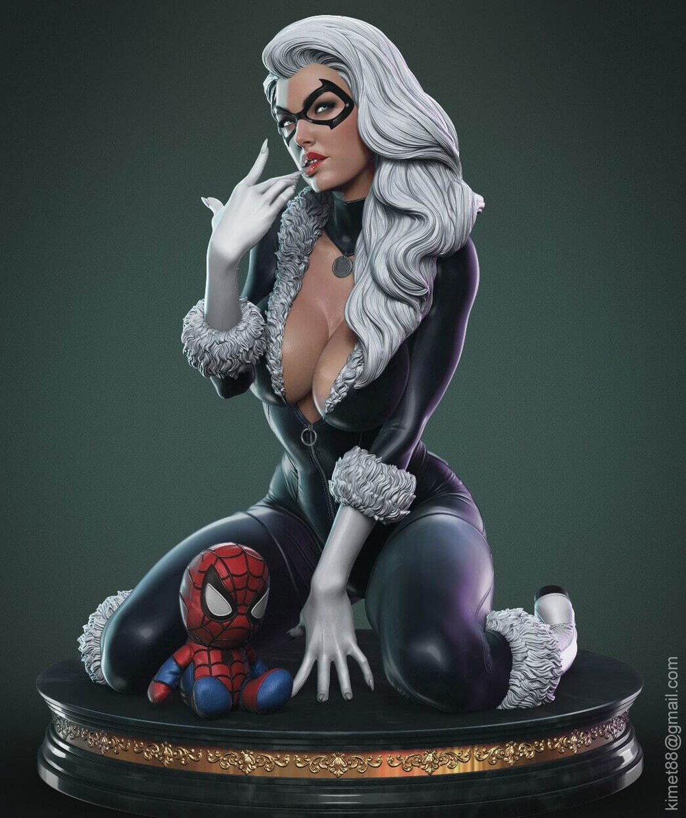 Фигурка Чёрная кошка Фелиция Харди Black Cat Felicia Hardy