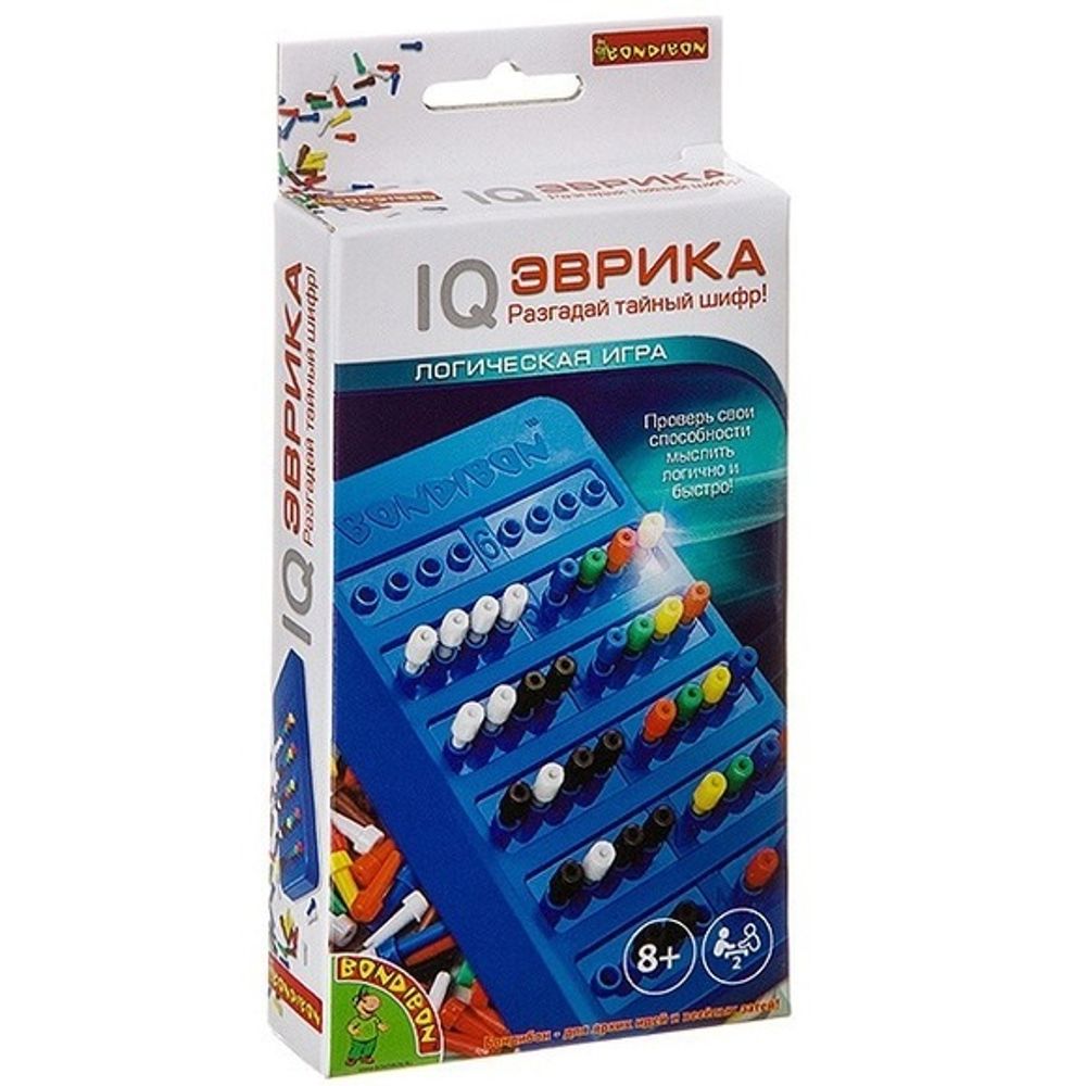 Логическая игра Bondibon IQ Эврика , арт. ВВ2606