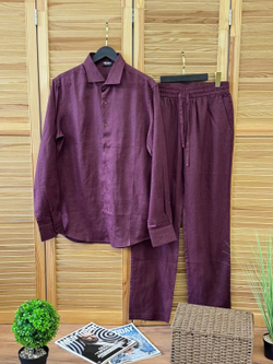 Льняной костюм Zegna