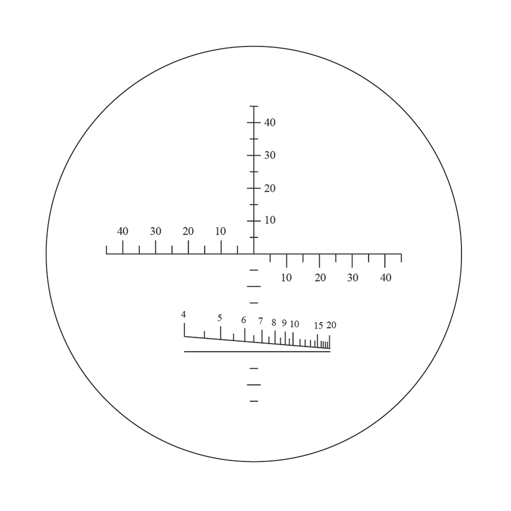 Бинокль Veber Hunter 10х42C с сеткой