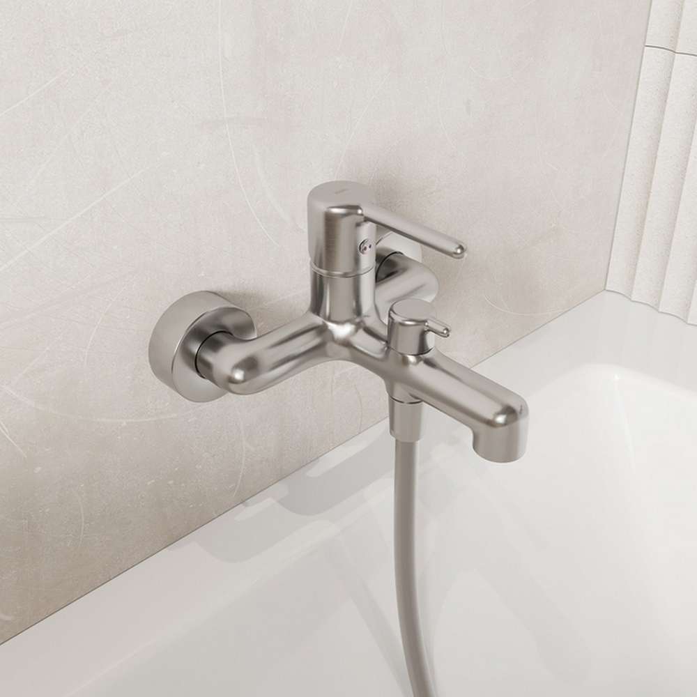 Смеситель для ванны 35к IDDIS AIGBC00i02WA "Aiger" без душ. аксессуаров, ХРОМ матовый