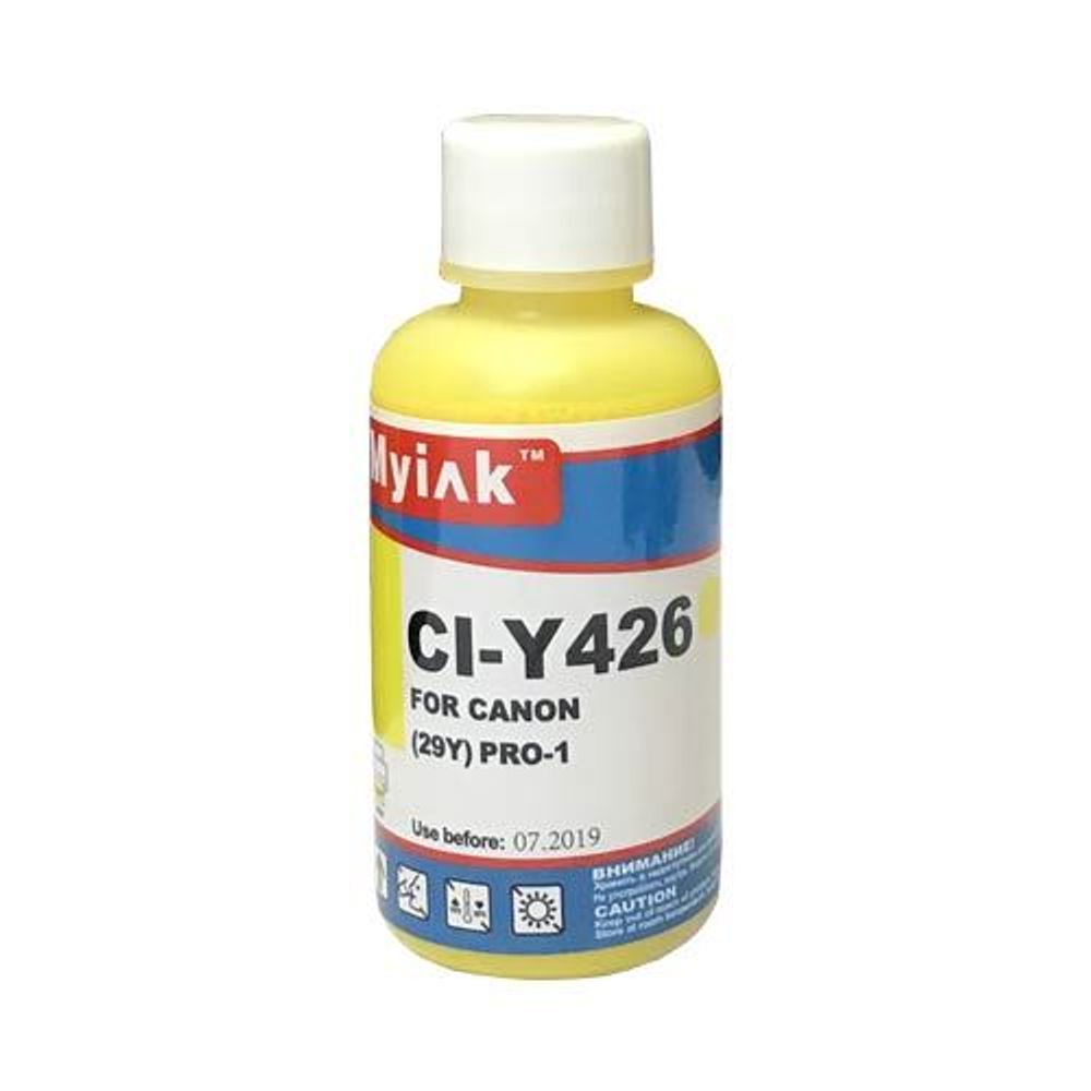 Чернила для CANON PGI-29Y (100мл, yellow, Pigment) CI-Y426 EverBrite™ MyInk
