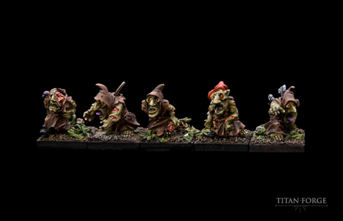 Grand Alliance Destruction Gloomspite Gitz Moonclan Grots 1 шт. миниатюра для dnd, днд, pathfinder, фентези, Настольная игра, НРИ, Варгейм, РПГ