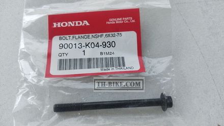 90013-K04-930. BOLT, FLANGE, 6X75 (NSHF). HONDA