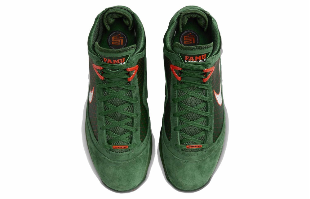 Кроссовки Famu X Nike Lebron 7 "Gorge Green"