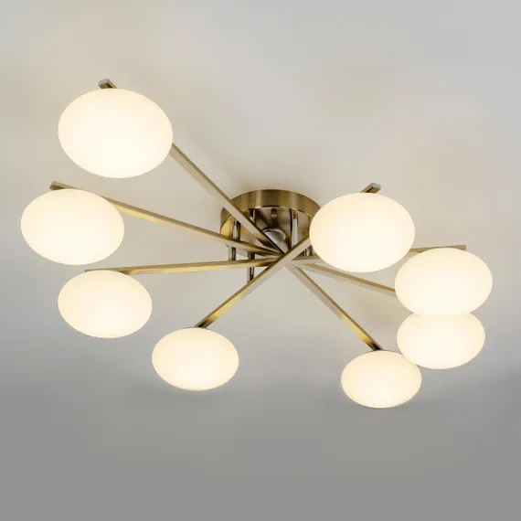 CL226A181 ATMAN Смарт Хром.Мат. Люстра Потолочная