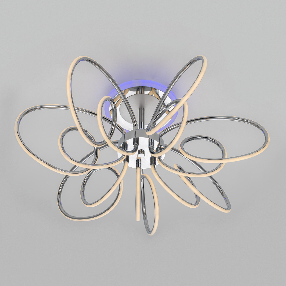 Citilux SALMA SMART CL224A171 RGB LED Умная люстра Хром