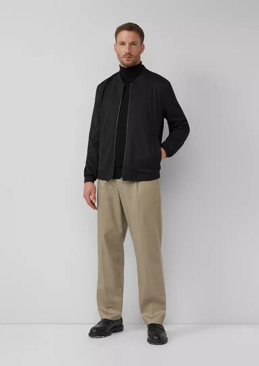 Водолазка из чистой шерсти мериноса s.Oliver BLACK LABEL