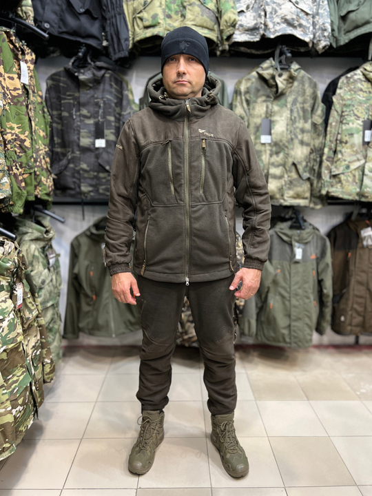 Костюм PRIDE Якут флисовый, коричневый